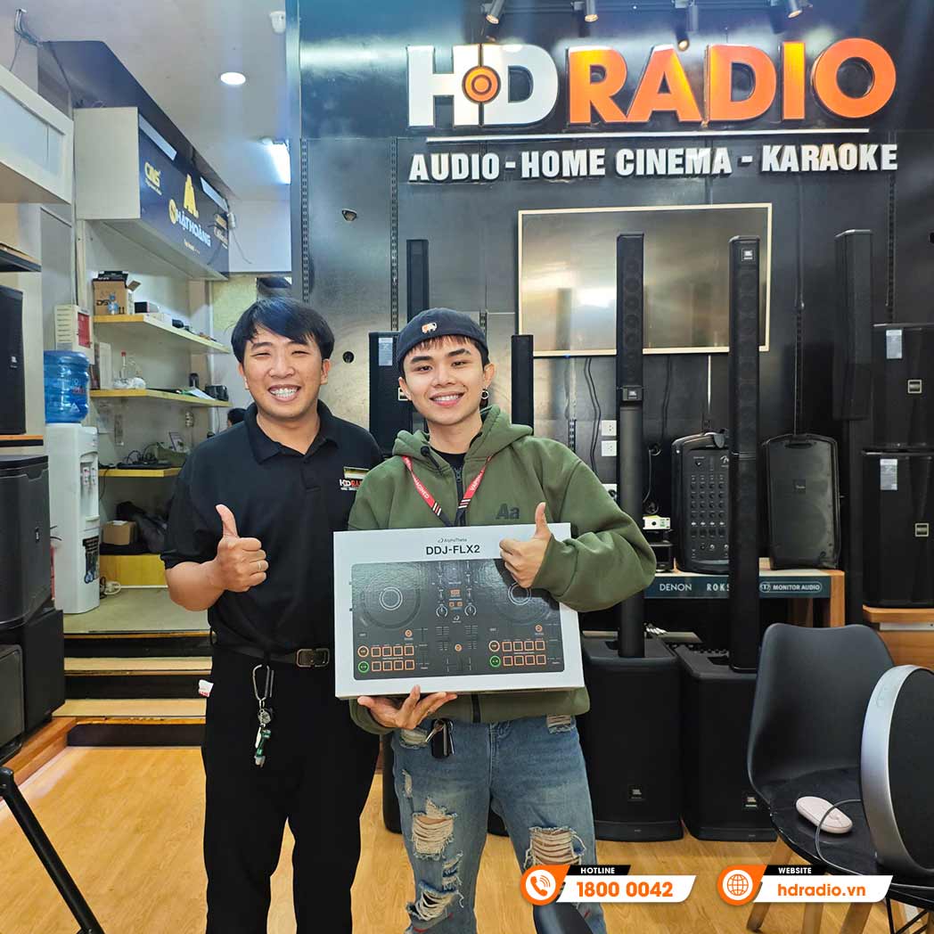 Bàn DJ AlphaTheta DDJ-FLX2, 2 Kênh, Kết Nối Điện Thoại, Máy Tính, Bluetooth, Trọng Lượng Chỉ 1.2kg-10