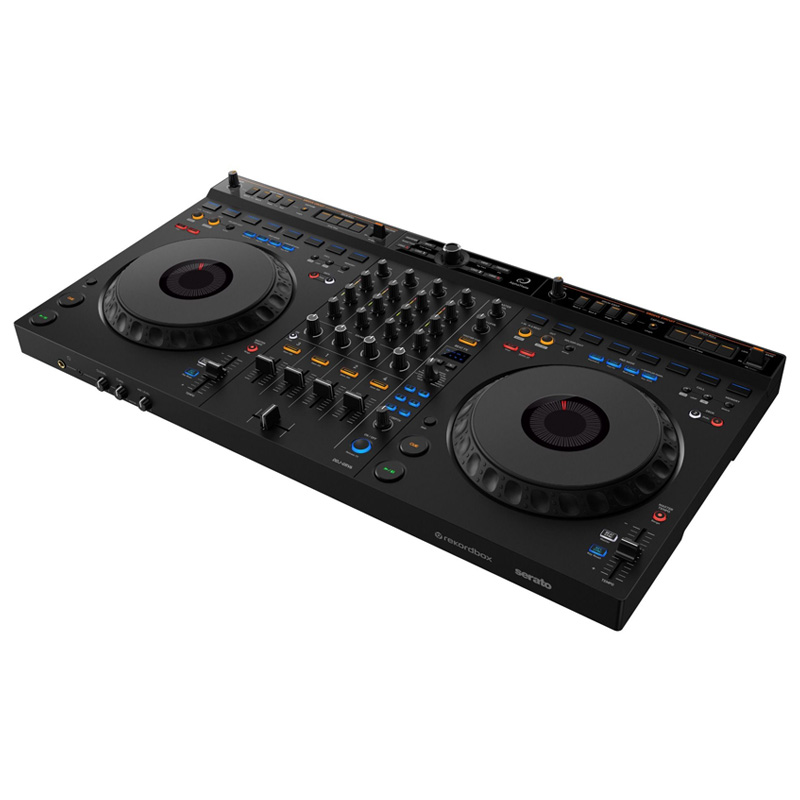 Bàn DJ AlphaTheta DDJ-GRV6, Rekordbox, Serato DJ, kết nối máy tính, điện thoại, 4 kênh-3