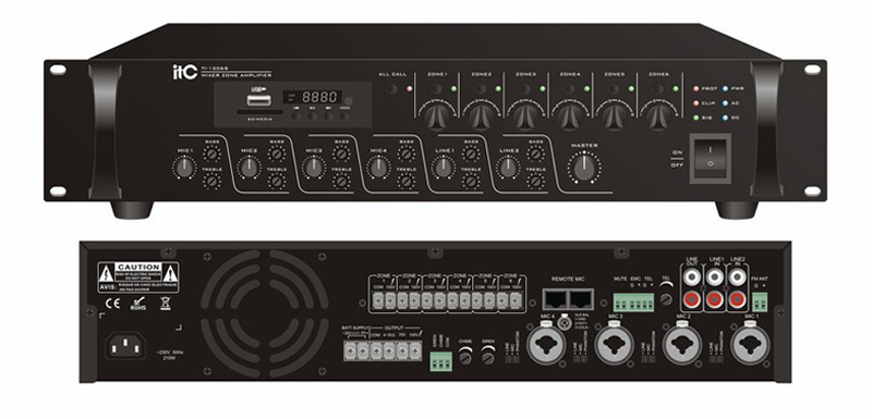 Dàn âm thanh đa vùng ITC 01