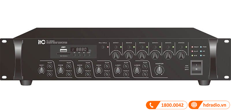 Dàn âm thanh đa vùng ITC 01