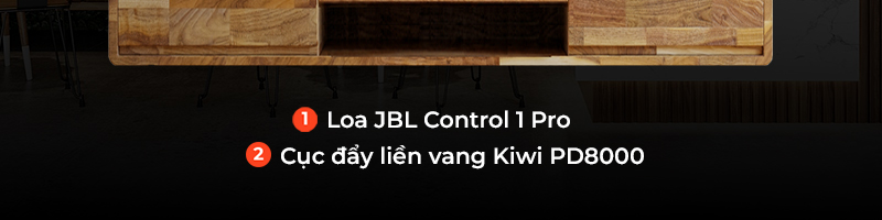 Dàn âm thanh quán Cafe giá rẻ JBL CF01