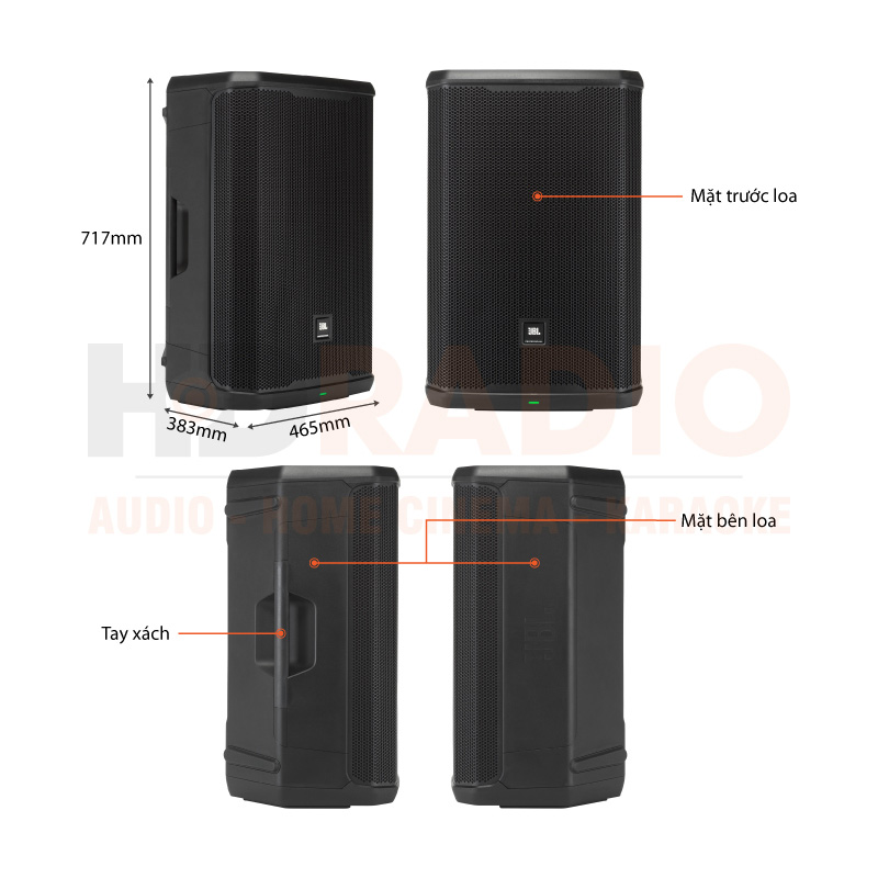 Chú thích Loa JBL PRX915
