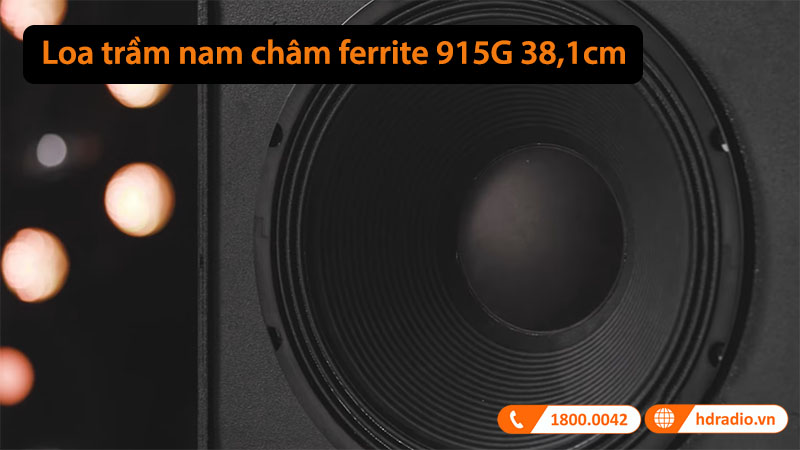 Loa trầm nam châm ferrite 915G 38.1cm
