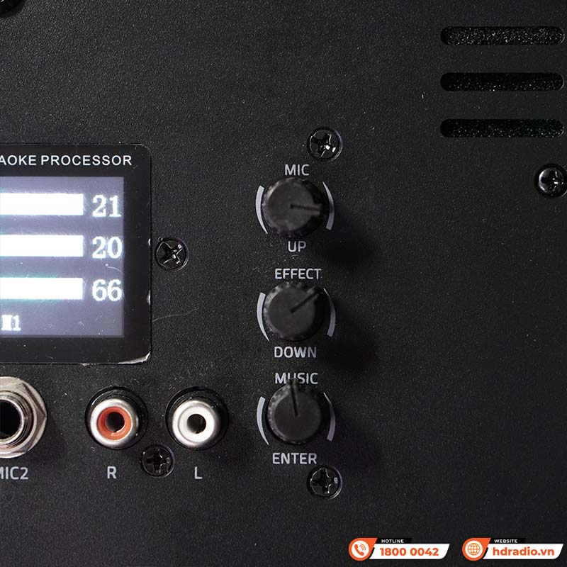 Bộ loa Array Active Koda KDP2510/KDP2515, Công Suất 1000W, Độ nhạy 98dB-12