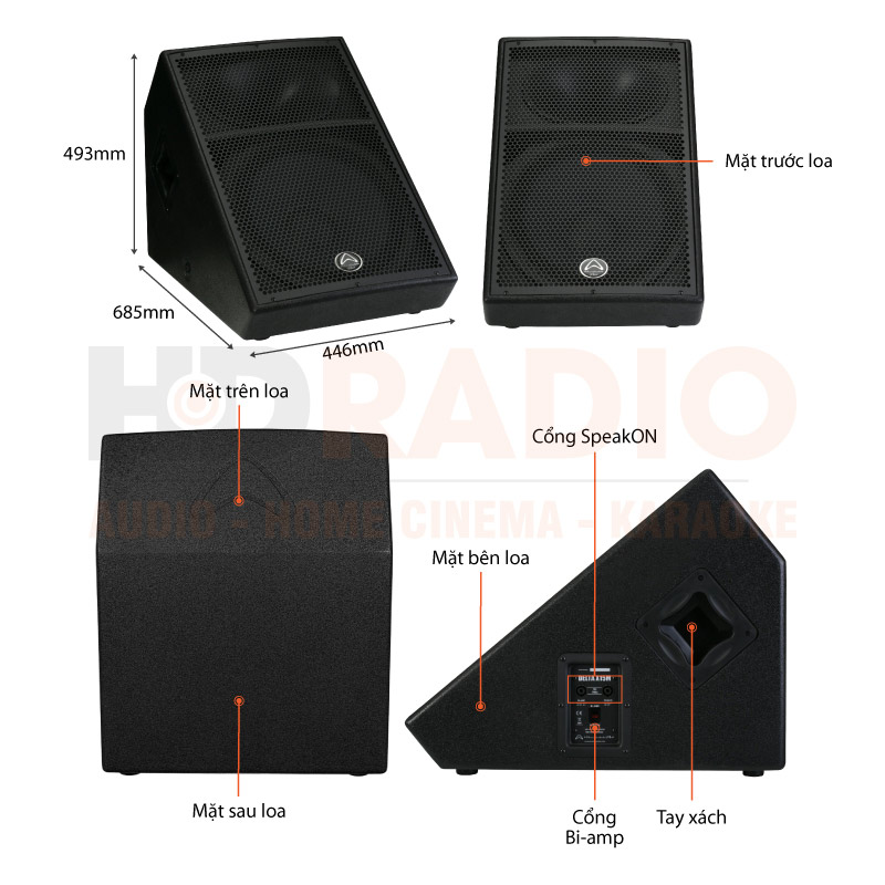 Chú thích Loa Wharfedale Delta X15M