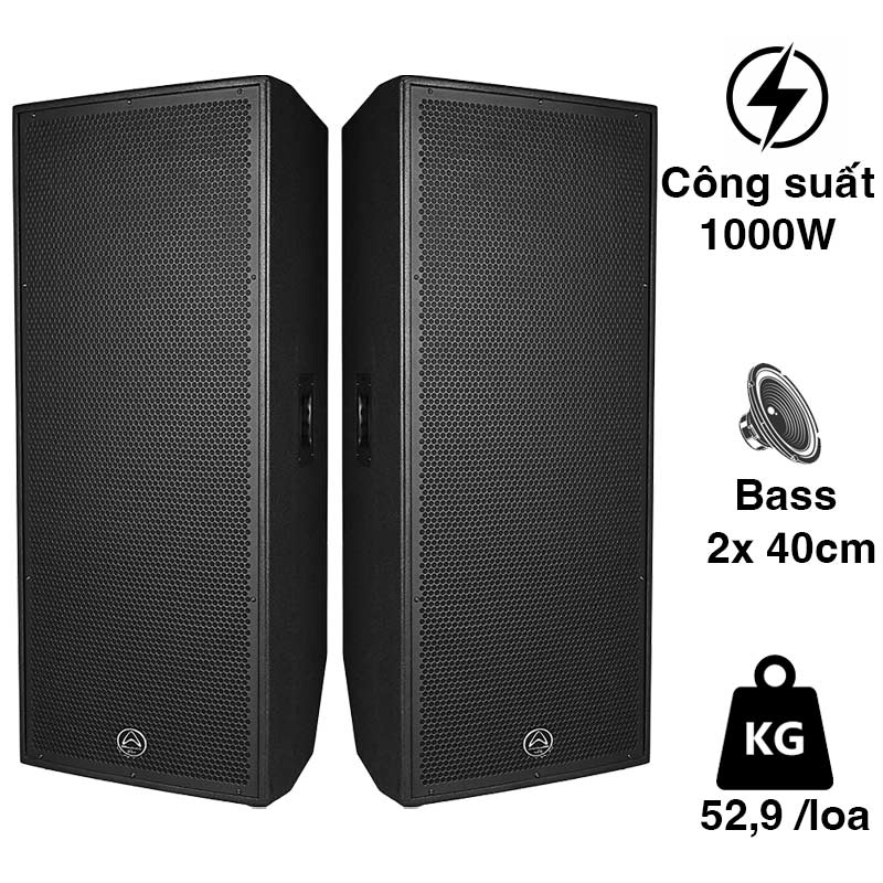 Loa Wharfedale Delta X215, 1000W, Bass 40cm