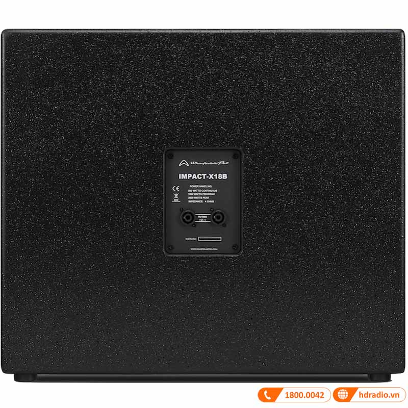 Loa Sub Wharfedale Impact X18B, Bass 47cm, 500W, Độ nhạy 100dB, 4 Omhs, 40-220Hz-3
