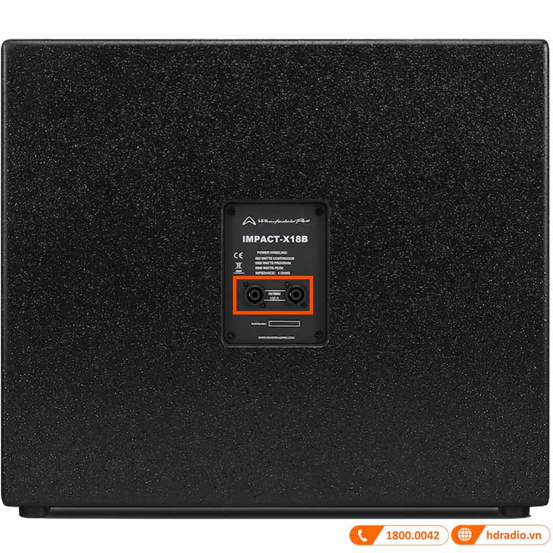 Loa sub Wharfedale Impact X18B