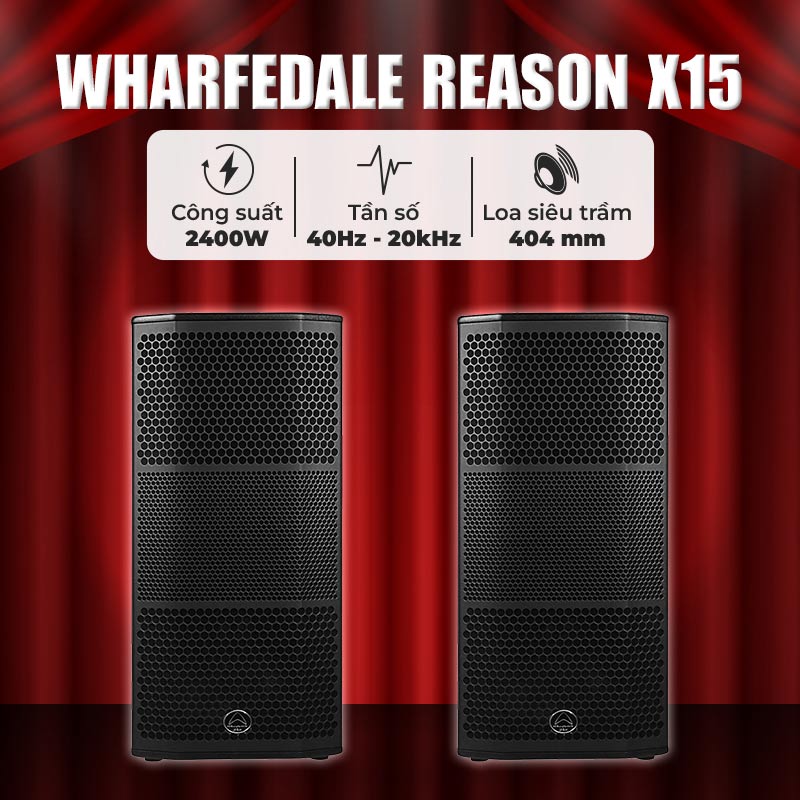 Loa Wharfedale Reason X15