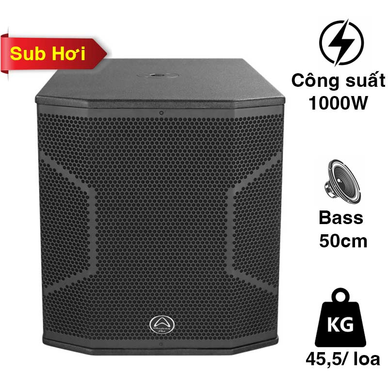 Loa Sub Wharfedale Reason-X18B, Bass 50cm, 1000W