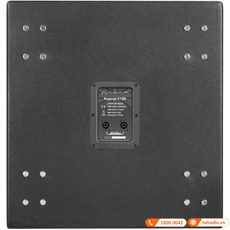 Loa Sub Wharfedale Reason-X18B, Bass 50cm, 1000W-6