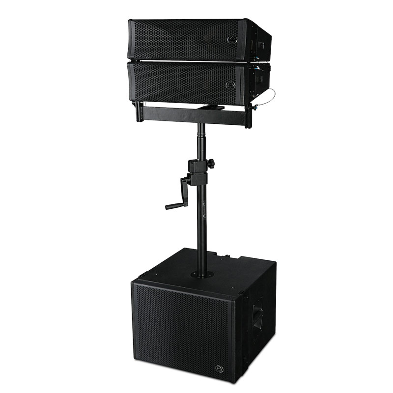 WLA 25SUB MKII kết hợp loa line array