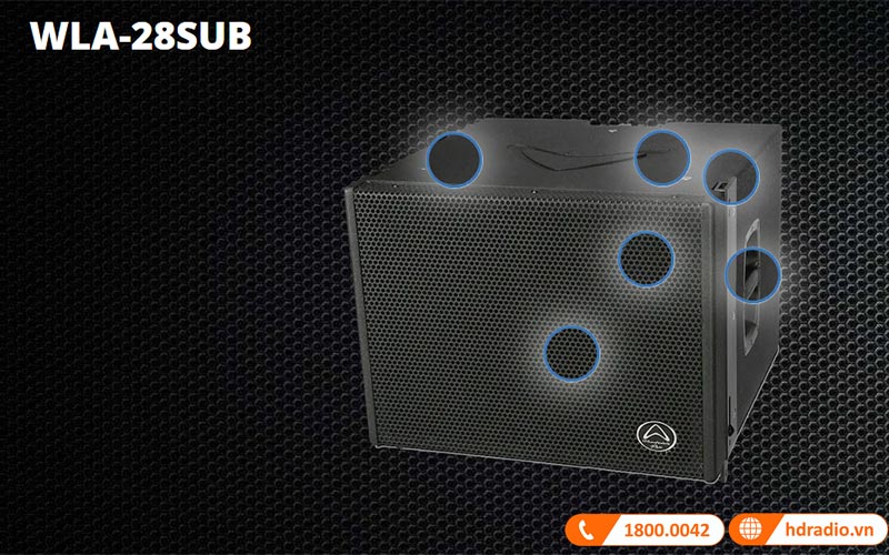 Loa Line Array Wharfedale WLA28SUB