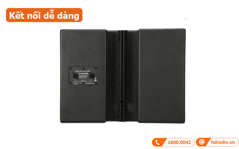 Loa Line Array Wharfedale WLA28SUB kết nối 