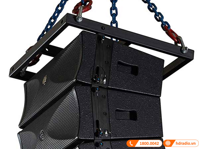 Loa Line Array Wharfedale Pro WLA-28 lắp đặt