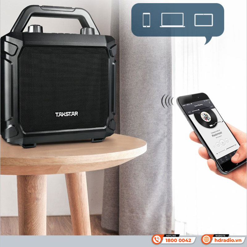 Loa trợ giảng xách tay Takstar WDA-500 micro không dây cầm tay