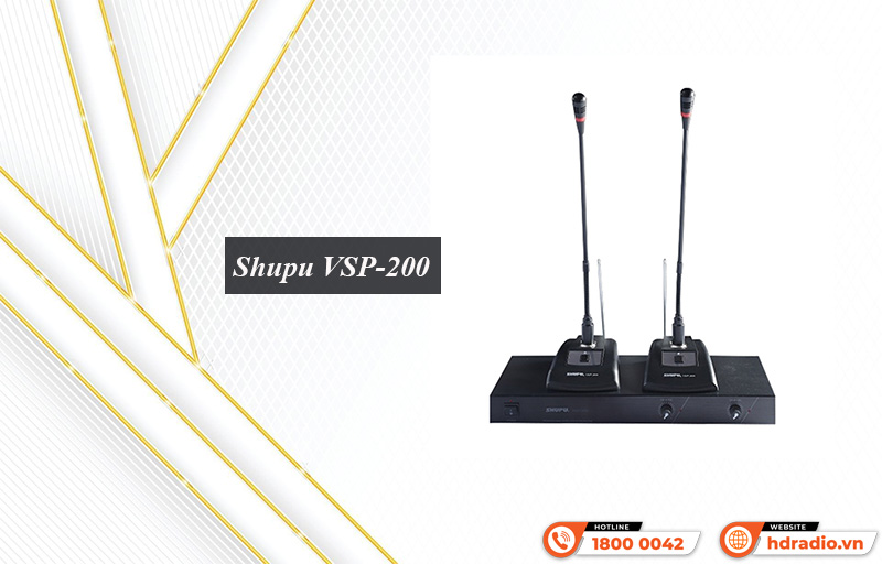 Micro cổ ngỗng không dây Shupu VSP-200