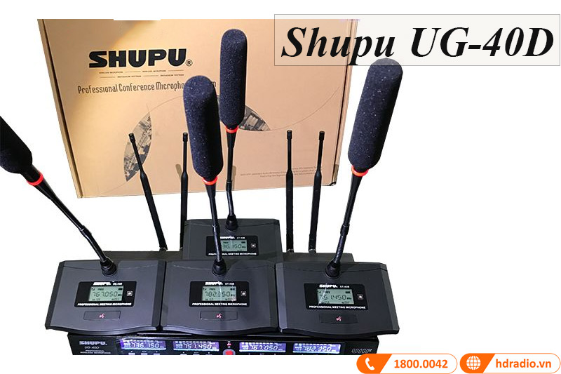 Micro hội thảo không dây Shupu UG-40D