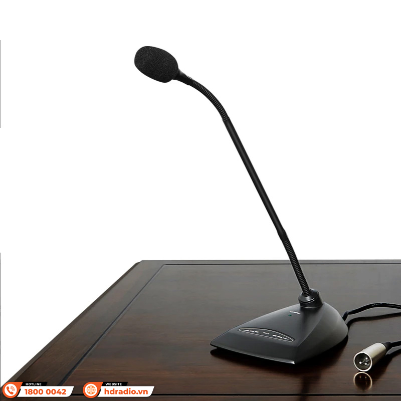 Micro cổ ngỗng Shure MX 418D/C