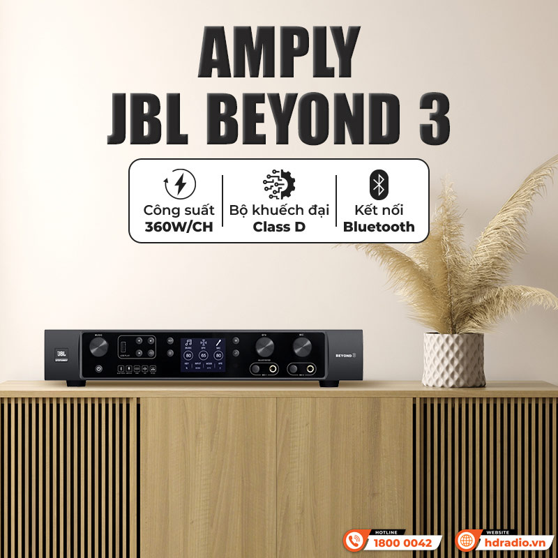 Tính năng Amply JBL Beyond 3