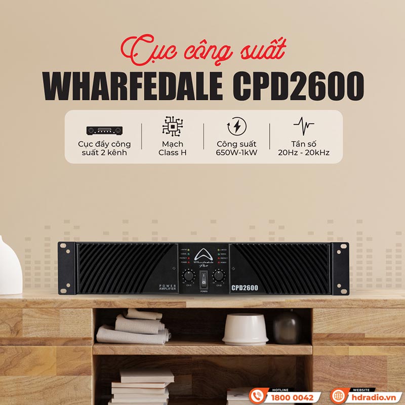 Cục công suất Wharfedale CPD2600