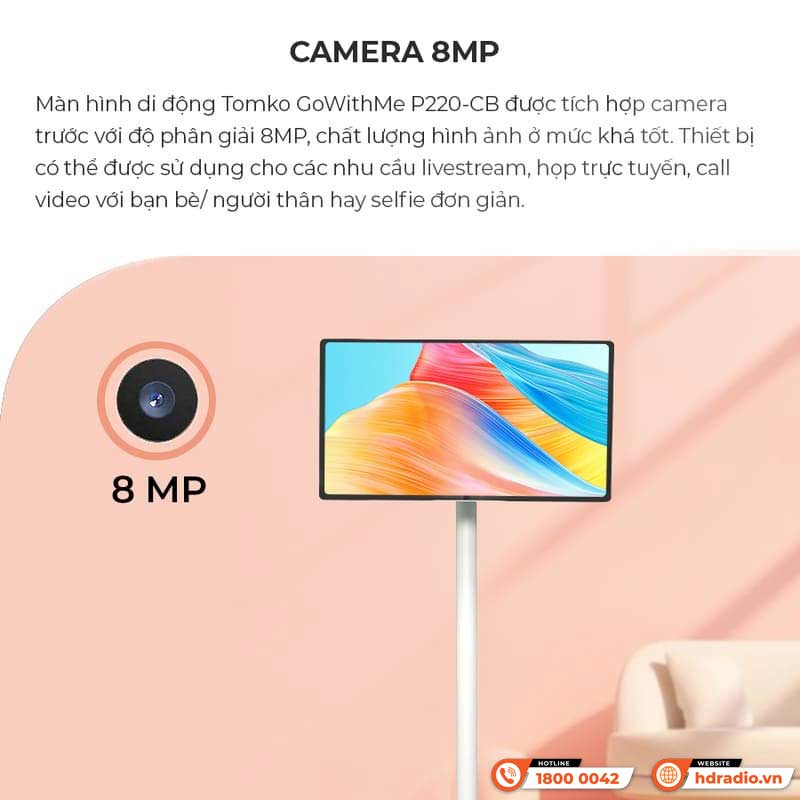 Camera Tomko GoWithMe P220-CB