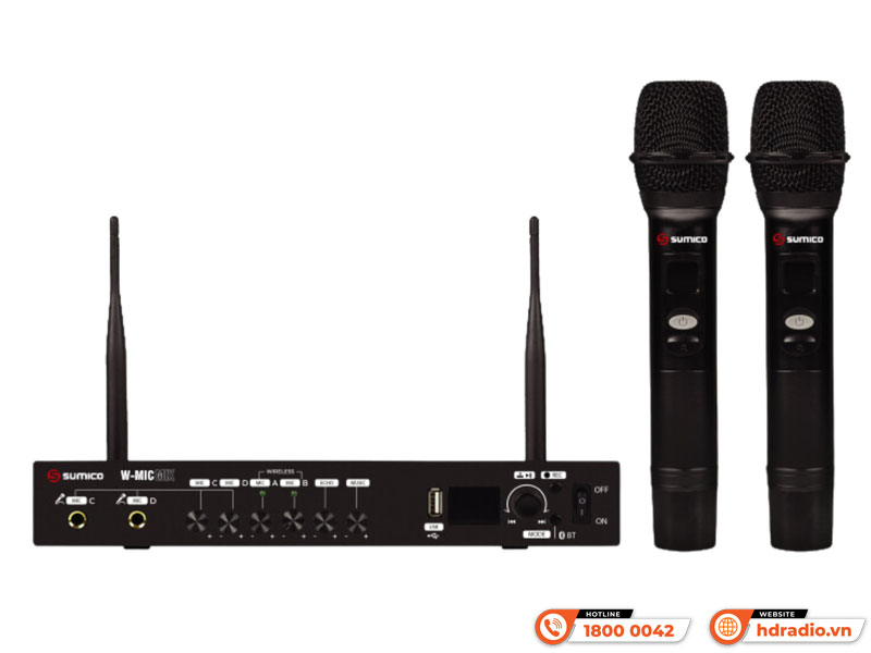 Âm thanh Micro không dây Sumico W MICMIX