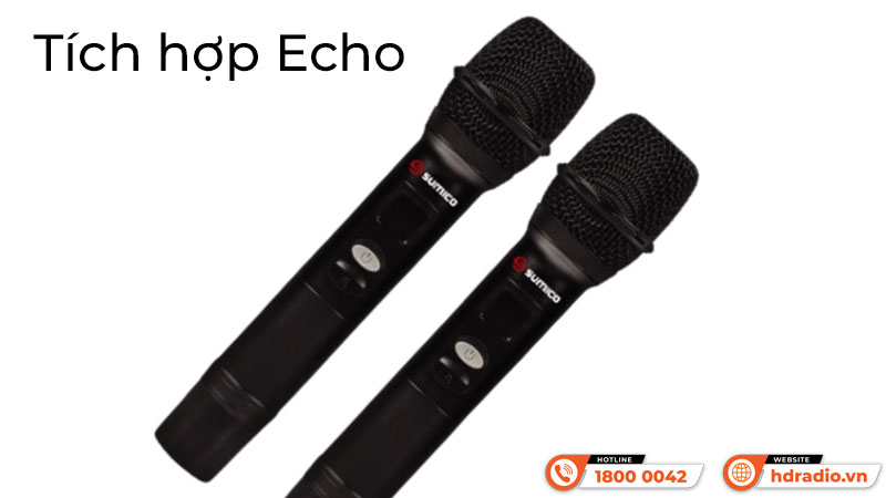 Tích hợp Echo Micro không dây Sumico W MICMIX
