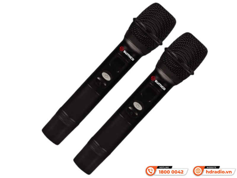 Thiết kế Micro không dây Sumico W MICMIX