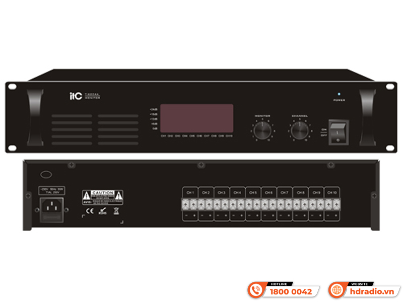 Bộ giám sát 10 kênh ITC T6204A Bộ giám sát 10 kênh ITC T6204A