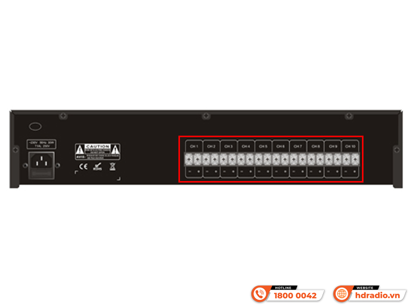 Bộ giám sát 10 kênh ITC T6204A Bộ giám sát 10 kênh ITC T6204A