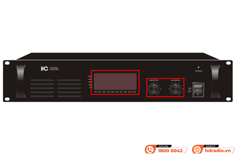 Bộ giám sát 10 kênh ITC T6204A Bộ giám sát 10 kênh ITC T6204A