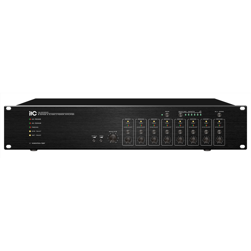 Bộ điều khiển mở rộng ITC VA-6200MS hỗ trợ 8 vùng loa