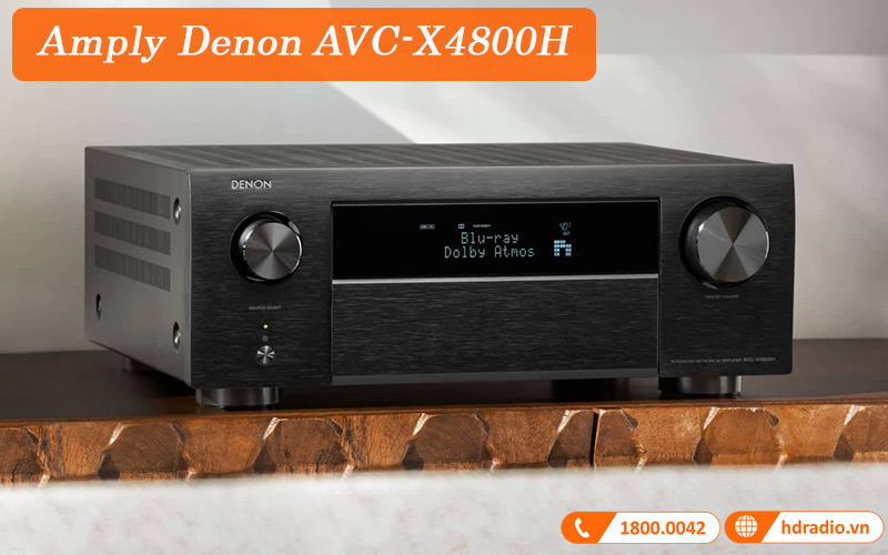 Amply Denon AVC-X4800H