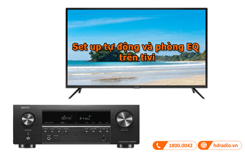 Set up tự động và phòng EQ