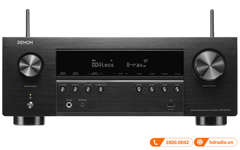 Amply Denon AVR-S970H