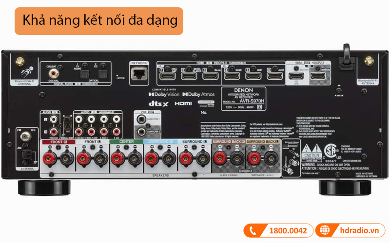 Amply Denon AVR-S970H