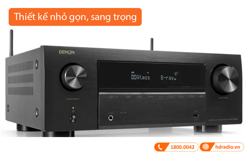 Amply Denon AVR-X2800H