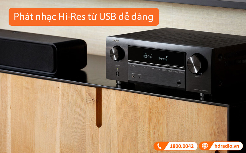 Amply Denon AVR X580BT 