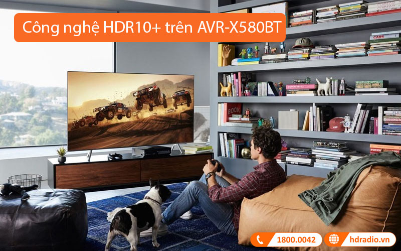 Amply Denon AVR X580BT 