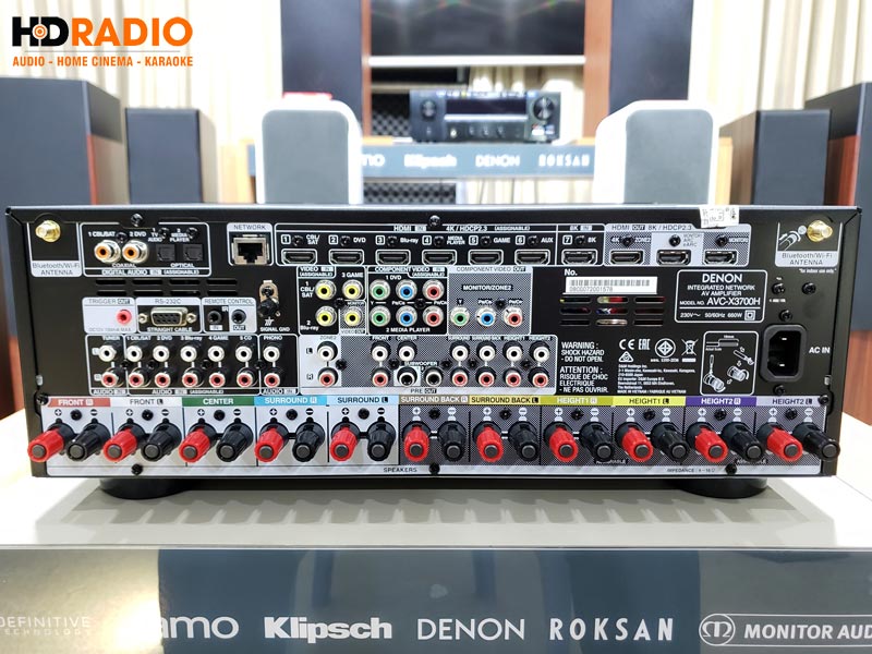 Amply Denon AVC-X3700H