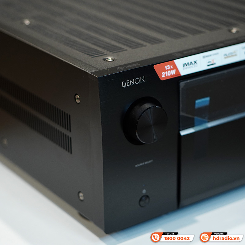 Amply Denon AVC X8500HA, 13.2 Kênh, 150W/CH, 8K, Bluetooth-7