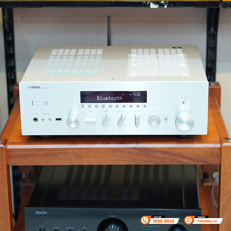 Amply Yamaha R-N600A, 80W/CH ở 8 ohm, Optical, Phono, bluetooth, wifi, MusicCast-7