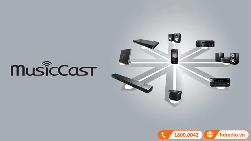 Hỗ trợ MusicCast