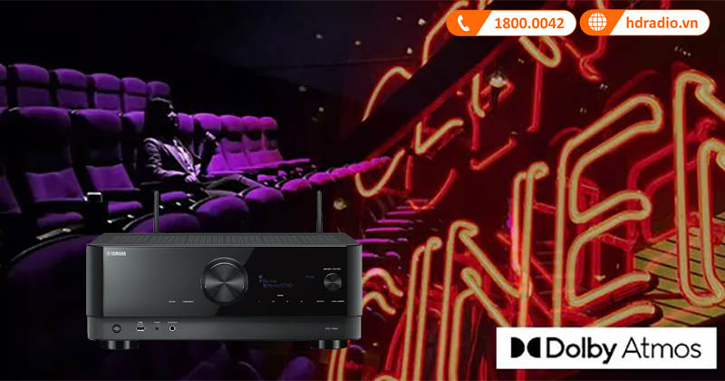 Tận hưởng hệ thống âm thanh loa vòm