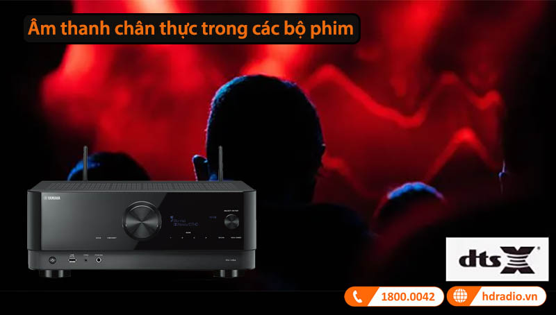 âm thanh ngập tràn và sự chân thực cao