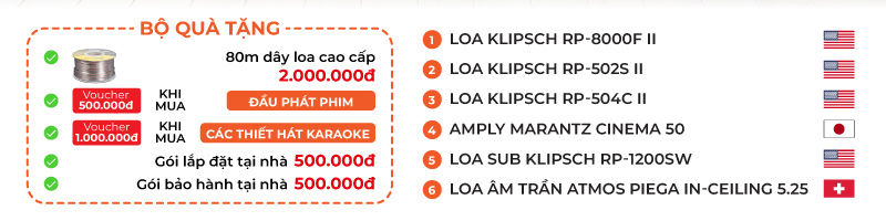 Bộ dàn âm thanh xem phim Dolby Atmos 5.1.2 HD-AT12