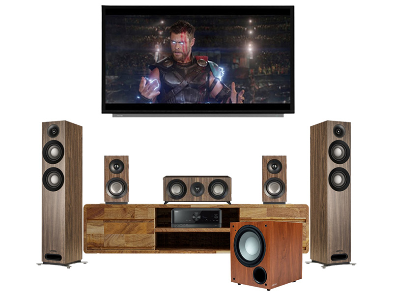 Dàn xem phim 5.1 Yamaha, Jamo AT12