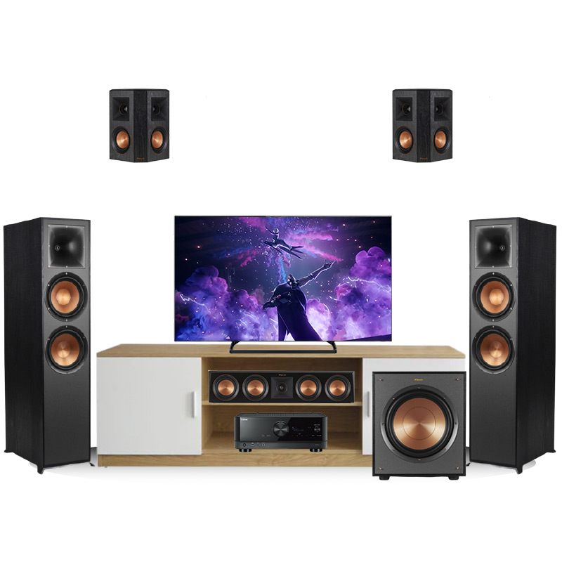 Bộ dàn âm thanh xem phim 5.1 Yamaha Klipsch AT-GD29