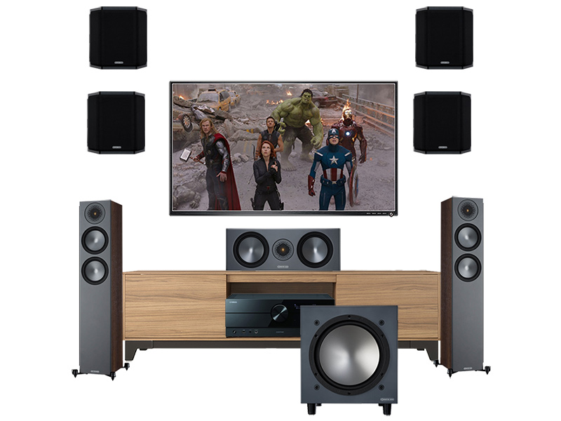dàn xem phim 7.1 Yamaha, Monitor Audio AT28